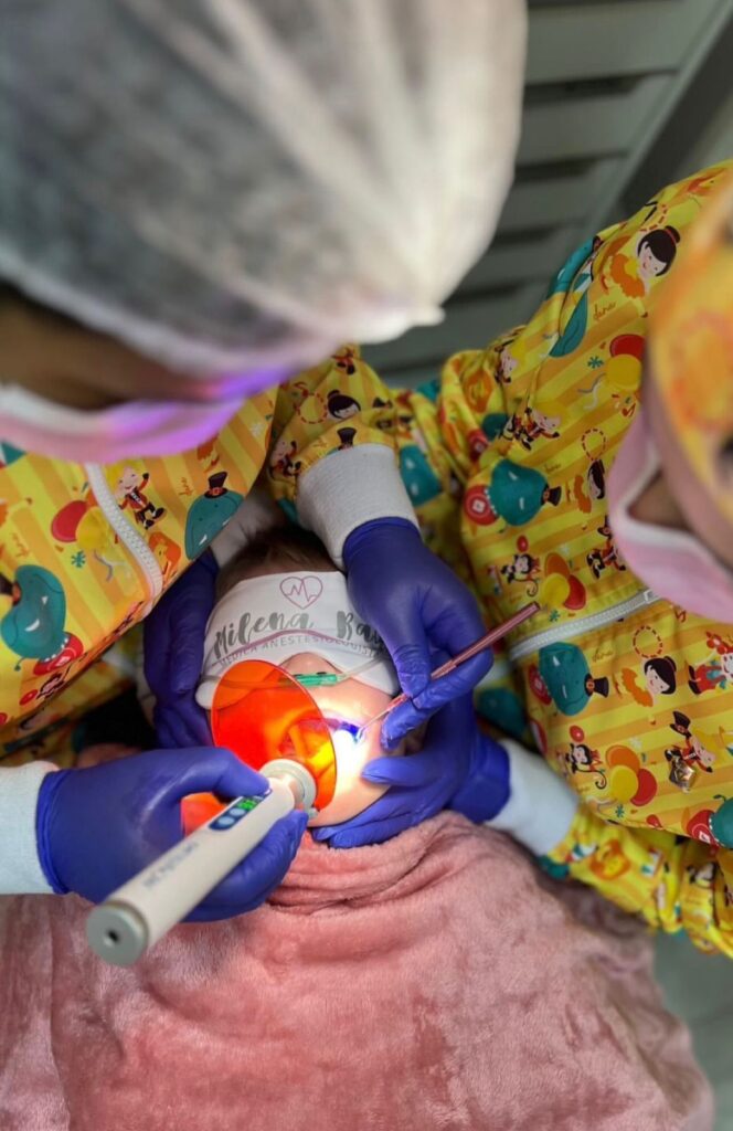 dentista com sedação
